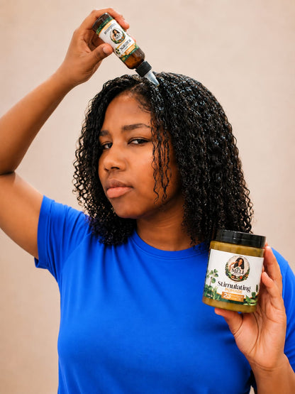 Meli Natural Hair Oil – Nourishing Growth Formula (2 fl oz)