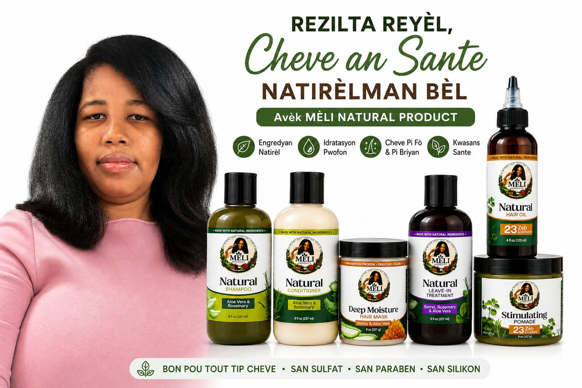 Meli Complete Hair Care Bundle – All 8 Natural Products