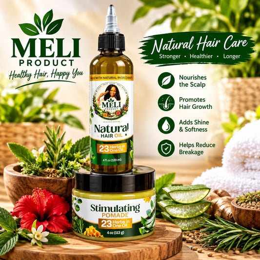 Meli Natural Hair Care Special – 2 Products for $39.99 🌿